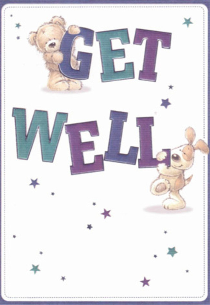 Evoking the nurturing spirit of Isleworth's riverside gardens, this get well card is filled with gentle optimism. A sweetly illustrated bear clings to the confident lettering of 'GET' above, while a loyal puppy nestles below, embracing the welcoming 'WELL.' The background, pure and uncluttered, allows the colours-shaded in calming purples and sea-glass teals-to sing out with quiet assurance, much as the calm waters of the Duke of Northumberland's River lend peace to the neighbourhood. Playful stars scatter across the card, their movement carrying invisible wishes that seem to drift from South Street right into the recipient's heart. There's richness in the tactile details: the tousled fur of the bear, the velvety touch of puppy ears, each brushstroke rendering comfort with an artist's loving intent. The overall effect is much like assembling a bespoke bouquet at Florist Isleworth, every detail meant to uplift and encourage. Whether sent with vibrant blooms or on its own, the card's airy confidence and sincere charm make it perfect for lifting the spirits of friends and neighbours across Isleworth.